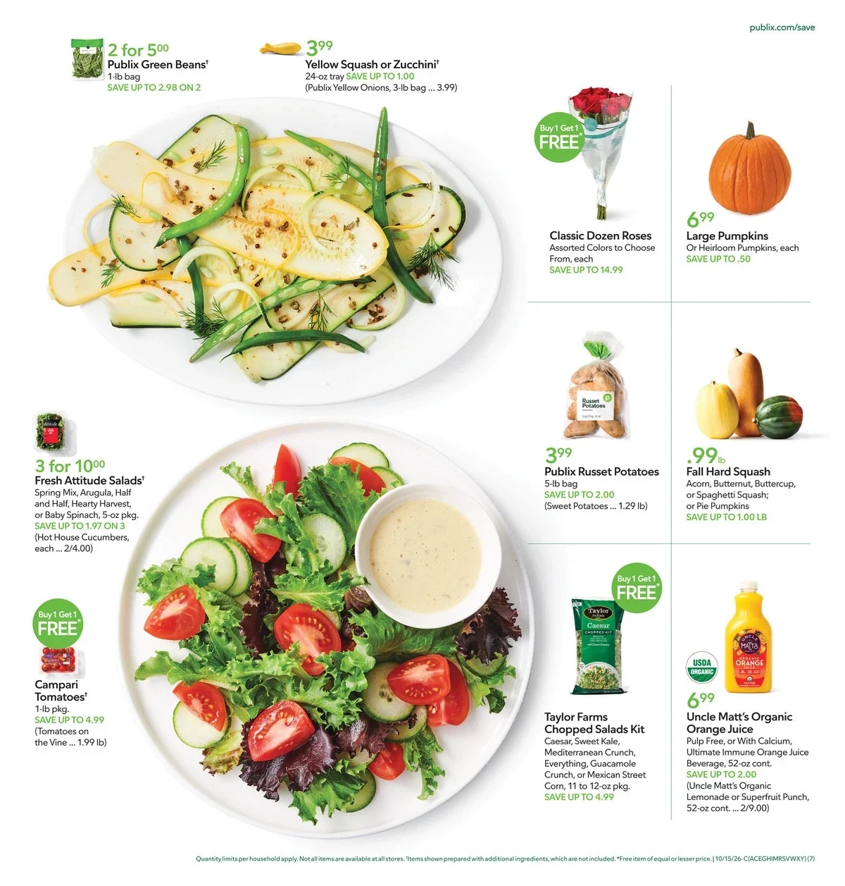 Publix Weekly Ad Deals October 21 - 27, 2026 - Image 1 October 14 - 20