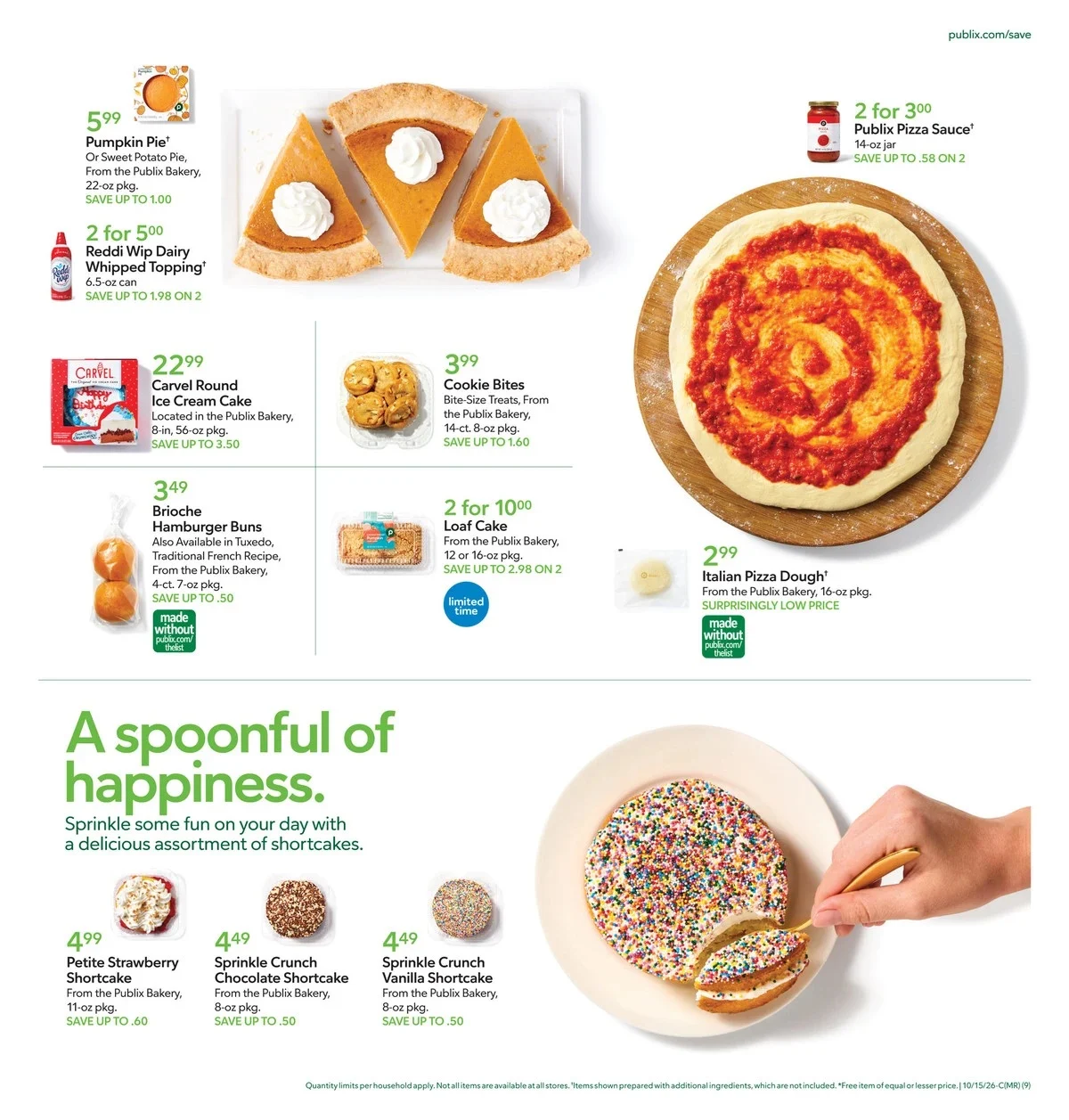 Publix Weekly Ad Deals October 21 - 27, 2026 - Image 1 October 14 - 20